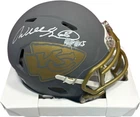 Kansas City Chiefs Will Shields Signed Slate Mini Helmet JSA Certified