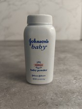 Vintage Johnson's Baby Powder With Talc Discontinued 1994 Travel Size 1.5oz 42g