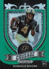 2021 Panini Prizm Draft Picks - Rondale Moore #171 Green Crusade