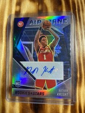 2020-21 Panini Chronicles - Airborne Signatures Nathan Knight #AIR-NKN Silver 