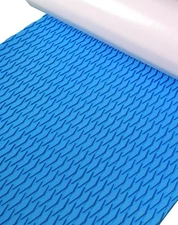 Surfboard Pad Universal EVA Foam Boat Flooring Decking 47.2x11.8 Blue
