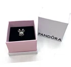 Pandora Sterling Silver 925 Minnie Mouse Charm With Box #639