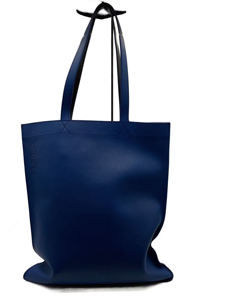 FURLA Leather Tote Bag in Blue