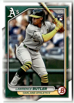 2024 Topps Bowman MLB Baseball No. 44 Lawrence Butler Rookie - Bild 1 von 2