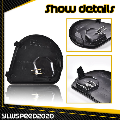 2X Mirror Puddle Light Fit For 2010-19 Dodge Ram 1500 2500 3500 4500 5500 Pickup - Foto 5 di 8