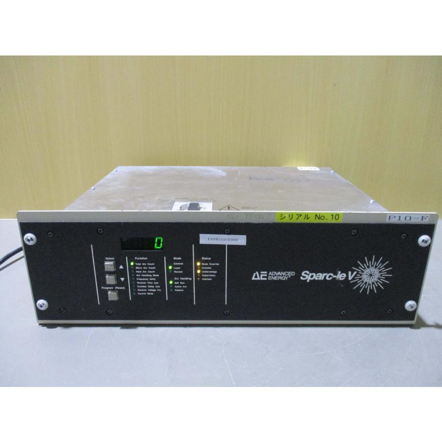 ADVANCED ENERGY SPARC-LE V PULSING POWER SUPPLY ENERGIZED OK ADVANCED ENERGY SPARC-LE V PULSING POWER SUPPLY ENERGIZED OK