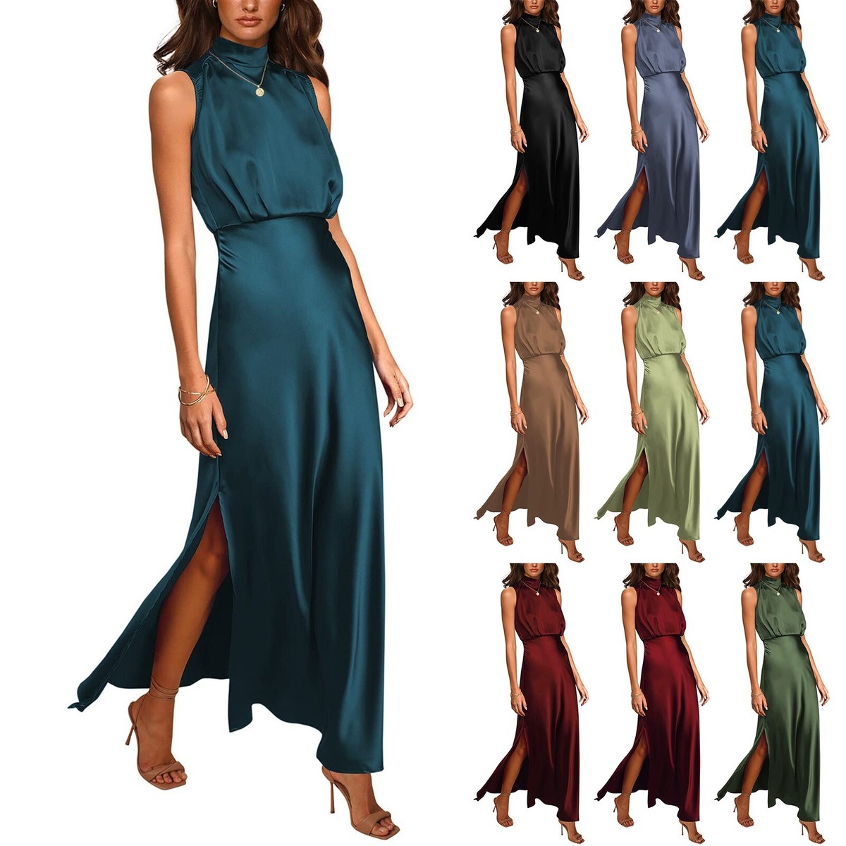 festlich langes kleid