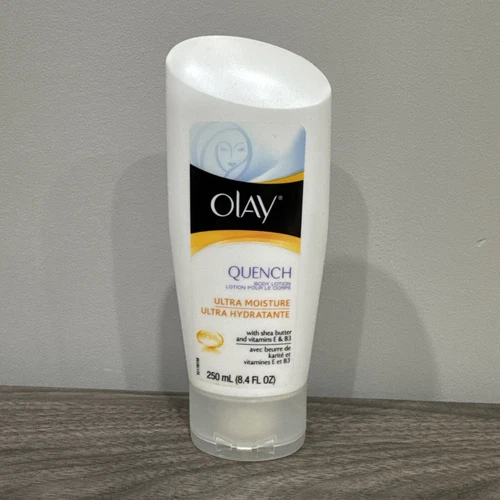 3 Olay Quench Ultra Moisture Body Lotion With Shea Butter 8.4 FL Oz