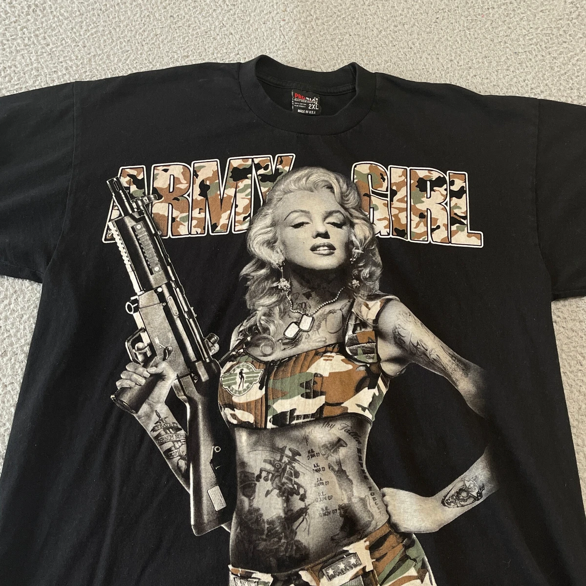 Army girl sales t shirt