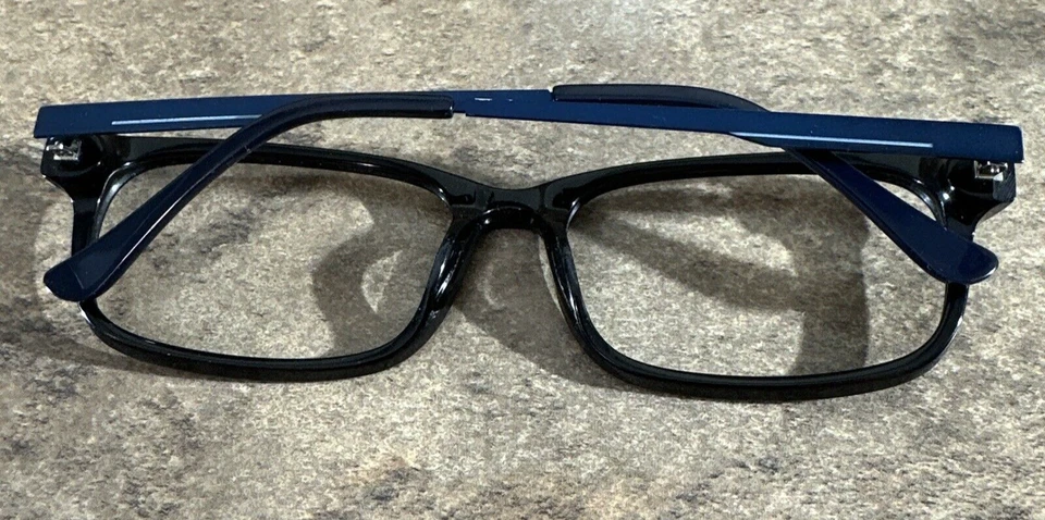 Prodesign Denmark 3622 c.9022 Black Blue Eyeglasses Frames 53-16-145-36mm G19 - Image 2 of 4