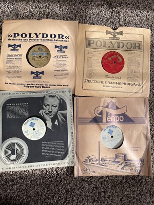 20x alte Schalplatten Tempo, Polydor, Artona, electrola, Odeon