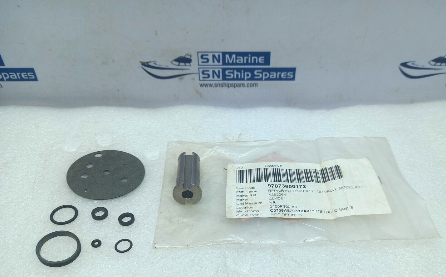 Parker K352064 Seal Kit For Pilot Air Valve
