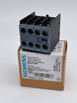 Siemens Sirius Hilfsschalterblock 3RH2911-1GA40