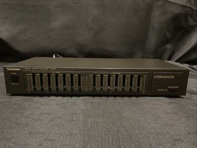Technics SH-8017 2-Channel EQ 7 Band Stereo Radio Graphic