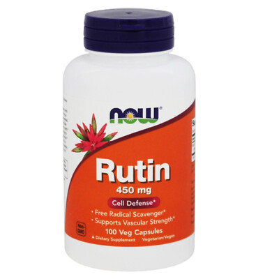 Now Rutin 450mg, 100 Vegetarian Capsules
