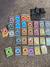 28 SEALED 45 Pokemon Energy Card Packs & 6 Sealed Sleeves & Misc FREE SHIPPING