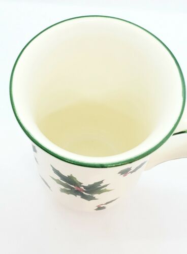 Mikasa Holiday Holly French Countryside F 9012 Cappucino Coffee Cup Mug EUC - Picture 4 of 6