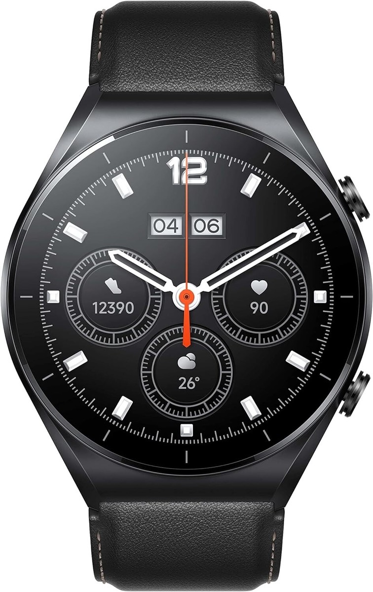 Xiaomi Watch S1 ~ Black Leather Strap | eBay
