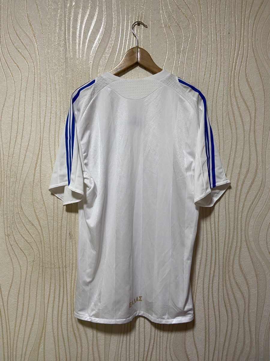 GREECE 2008 2009 AWAY FOOTBALL SHIRT SOCCER JERSEY ADIDAS GREECE 2008 2009 AWAY FOOTBALL SHIRT SOCCER JERSEY ADIDAS