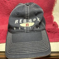 Boston Red Sox Drew Pearson Adult Adjustable StrapBack Baseball Hat Cap Black