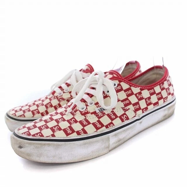 Supreme, Shoes, Supreme Vans Authentic Checkered