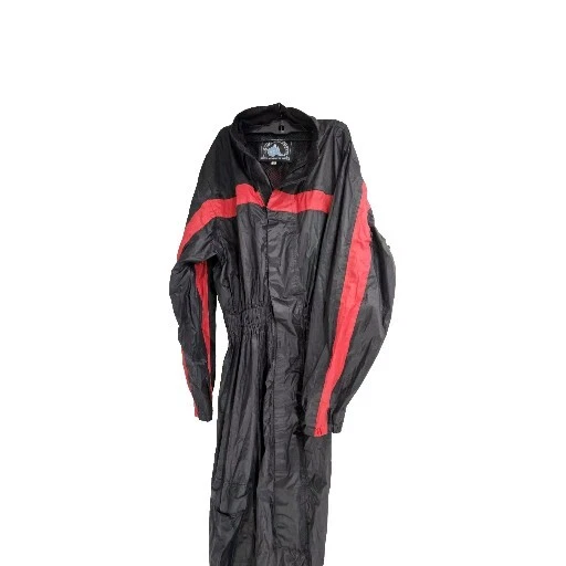 Мужской комбинезон Himalaya Motor Bike Wear средний черный полиэстер водонепроницаемый байкерский - Изображение 2 из 4