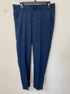 kenneth cole reaction men's modern fit stretch dress pant Shop Slim-Fit Stretch Twill Dress Pant – Chambray main image 1