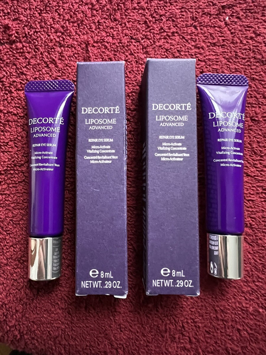 2X Decorte Liposome Advanced Repair Eye Serum Duo, 0.29oz/ 8ml