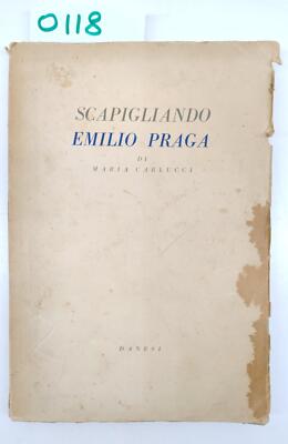 Maria Carlucci Scapigliando Emilio Prag Danesi 1950 handsigniert