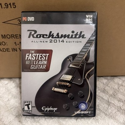 Rocksmith: 2014 Edition (PC DVD-ROM) CIB COMPLETE