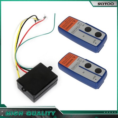 Kit Telecomando Wireless Per Verricello 12V - Controllo A Distanza 50 Piedi Per Auto E Camion - Foto 9