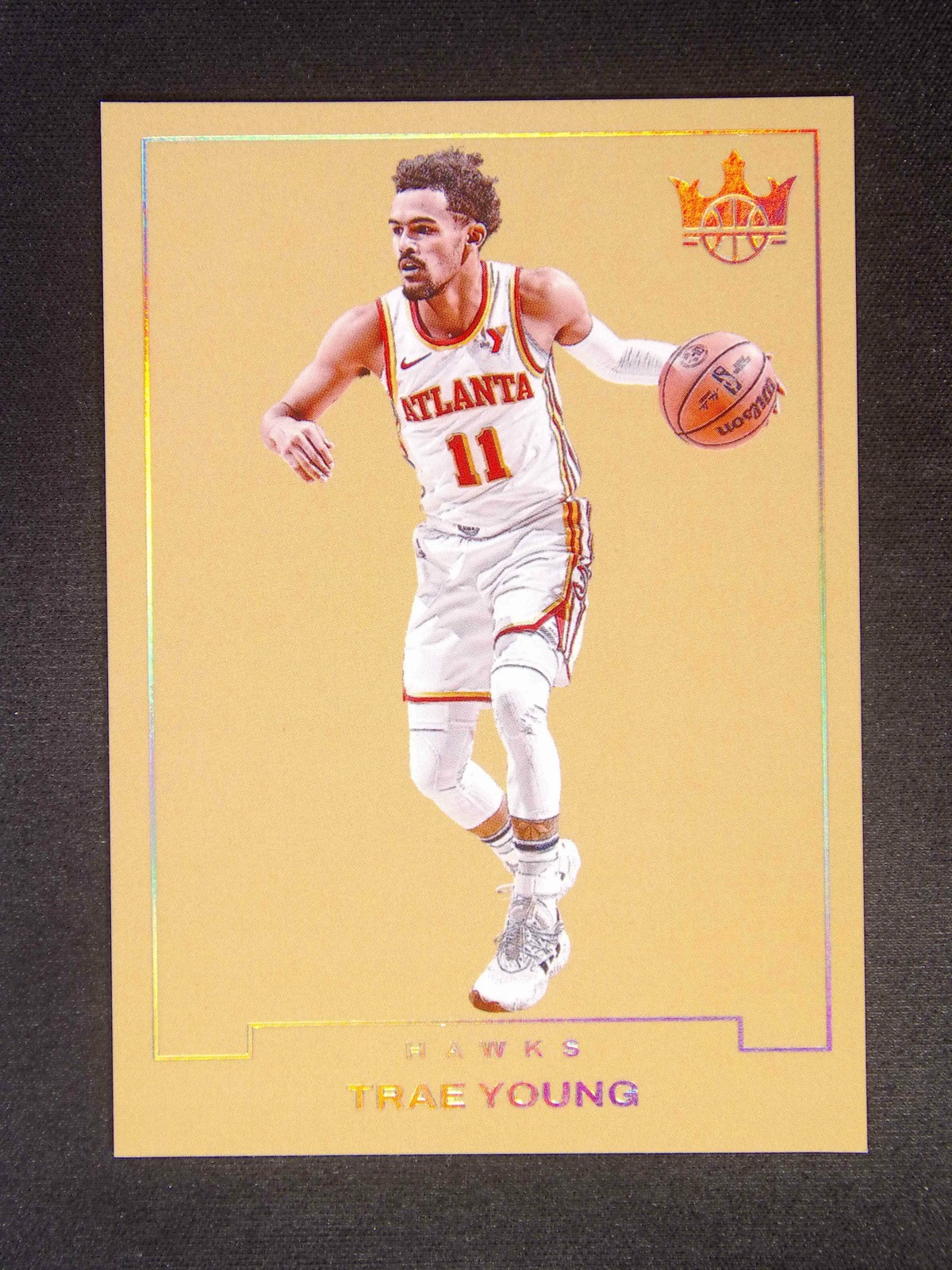 2024-25 Panini Court Kings Trae Young #12 Blank Slate Case Hit SSP