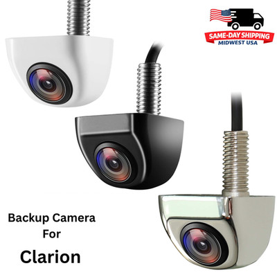 Rear View BackUp Camera CLARION VX401 VX-401 Black / Silver / White