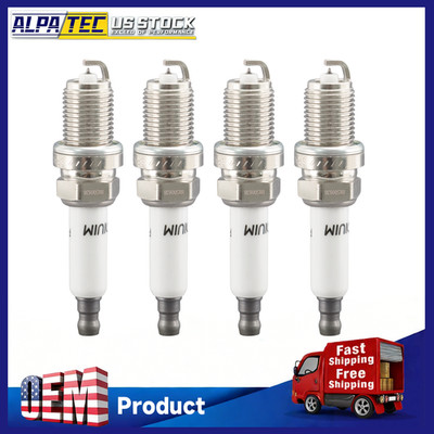 Set of 4 Iridium Spark Plugs for Audi A4 A5 VW Passat Golf Jetta PFR7S8EG 1675
