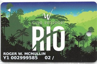 WinStar Casinos Thackerville OK Club Passport RIO Slot Card