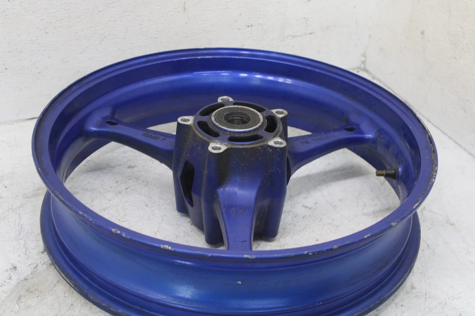 05-06 SUZUKI GSXR 1000 GSXR1000 OEM RUEDA DELANTERA RECTA 17x3,50 q Foto 3 de 4