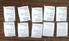 Lot of 10 Valcambi 0.999 Fine Silver 1 Gram Bullion Bars
