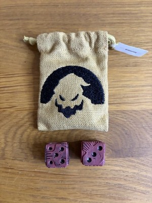 Nightmare Before Christmas Würfel Set Oogie Boogie 2 Würfel im Beutel Disney Neu