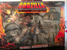 Bandai Godzilla Crumble Zone Playset w/ Figur...