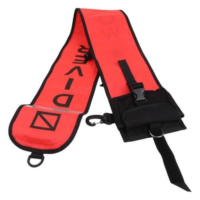 Diver Below Signal SMB mit Spule 30m Saitenspule 316 Edelstahl Snap