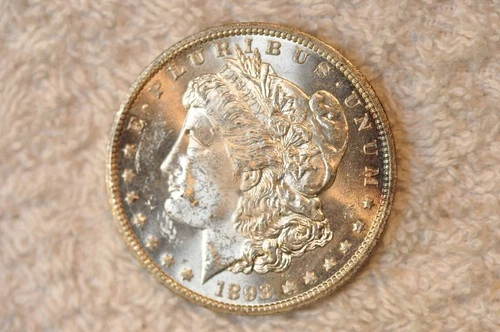 1894. AU  MORGAN DOLLAR