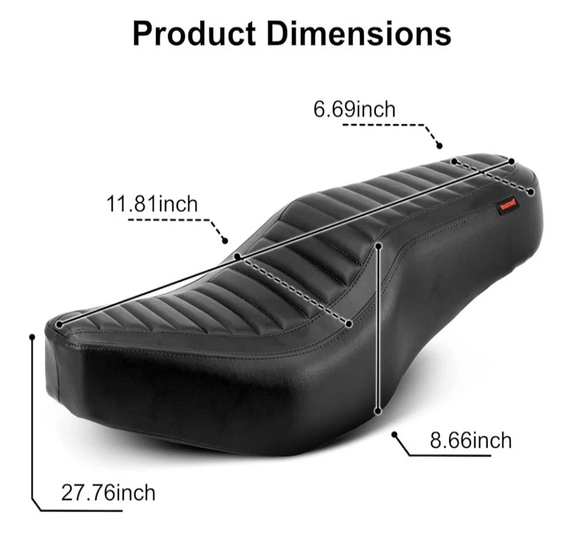 Asiento conductor y pasajero Honda Rebel 300 Rebel 500 CMX 300 2017-2025 Foto 2 de 2