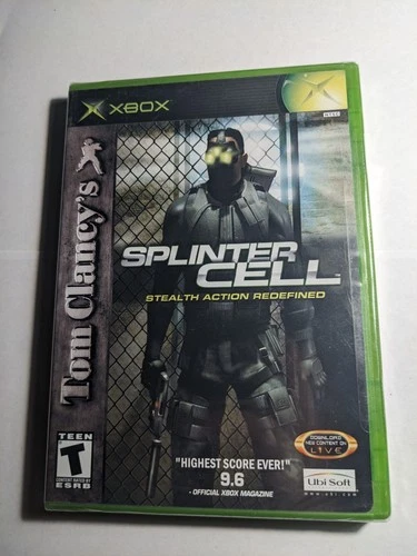 Tom Clancy's Splinter Cell Xbox Original 2002 NEW Unopened Sealed