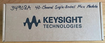 Keysight 34908A - Single-Ended Multiplexer module for 34970A - 40-channels
