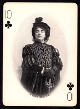 Victorian Trade Playing Card Kyrle Bellew Actor Craddock's Medicated Blue Soap