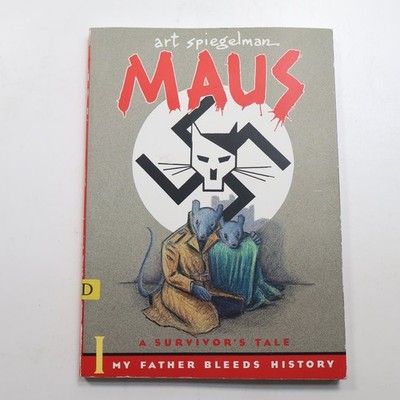 Maus A Survivor's Tale Art Spiegelman 1986 95th Printing Graphic Novel