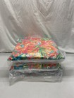 Rachel Brooks 20 x 20 Gold Foil Jewel Bloom Pillow Light Multicolor Lot Of 2x — photo 6
