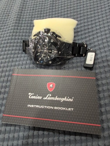 Tonino Lamborghini Spyder 3106 Chronograph Wristwatch Stainless - Black - Picture 6 of 6