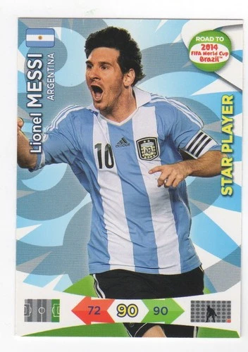 2014 Panini World Cup Lionel Messi RAW