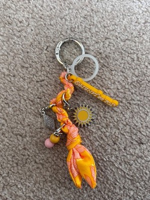 Sol de Janeiro Schlüsselanhänger Taschenanhänger gelb orange Koralle